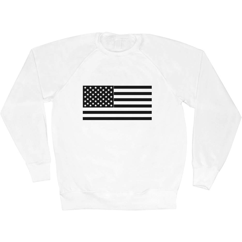 'American Flag' Adult Sweatshirt / Sweater / Jumper (SW011219)