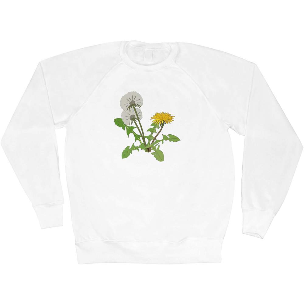 'Dandelion Plant' Adult Sweatshirt / Sweater / Jumper (SW025809)