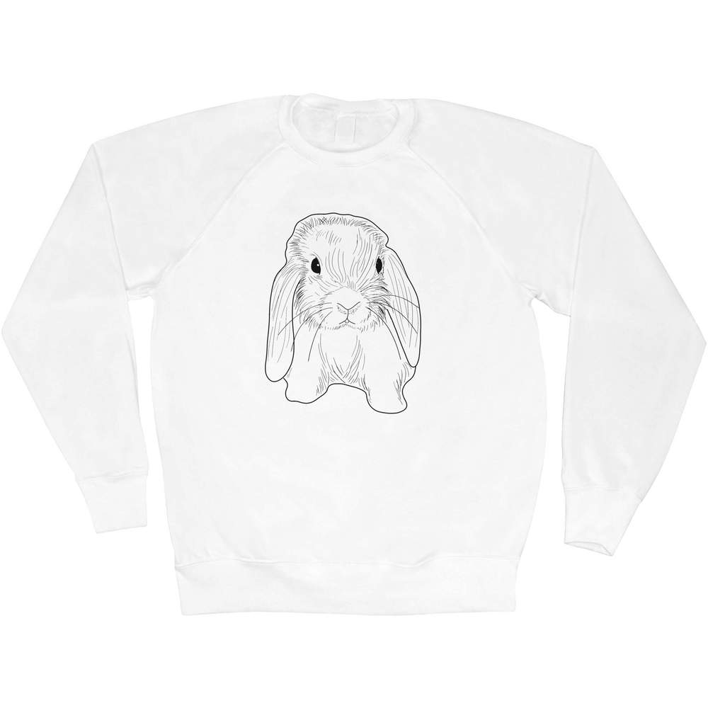 'Bunny' Adult Sweatshirt / Sweater / Jumper (SW026515)