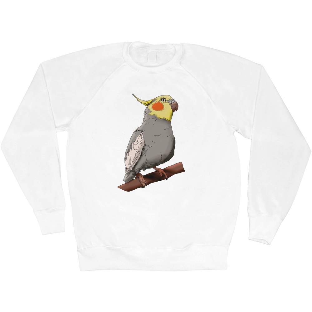 'Cockatiel' Adult Sweatshirt / Sweater / Jumper (SW027250)
