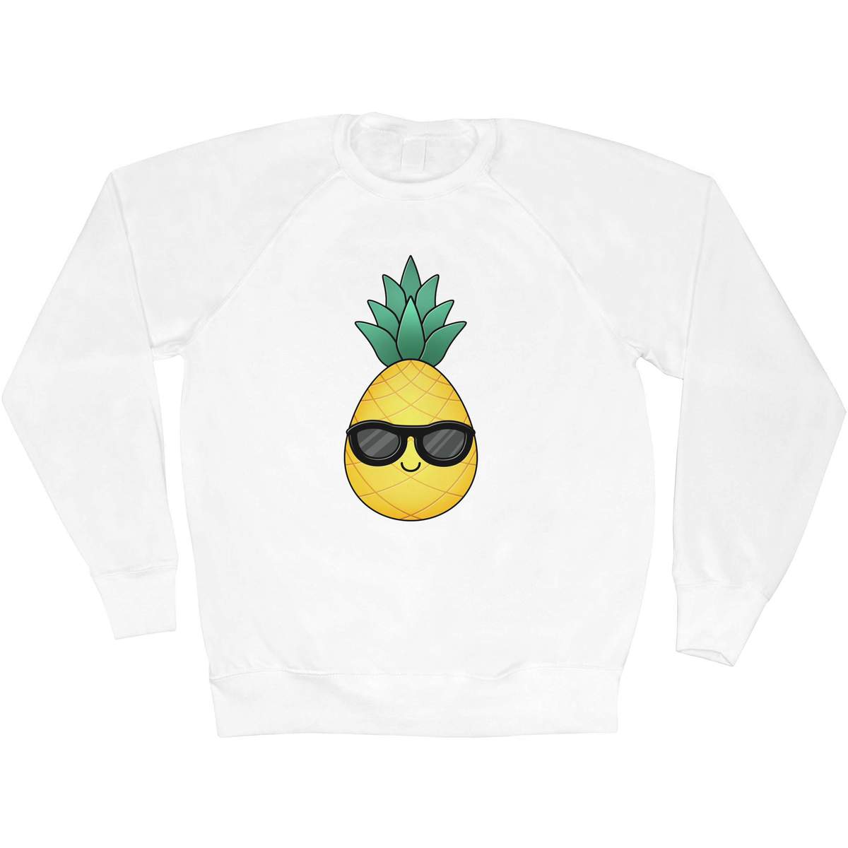 'Cool Pineapple' Adult Sweatshirt / Sweater / Jumper (SW029774)
