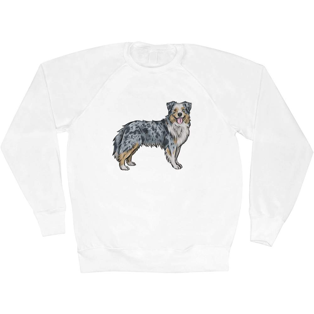 'Australian Shepherd' Adult Sweatshirt / Sweater / Jumper (SW031599)