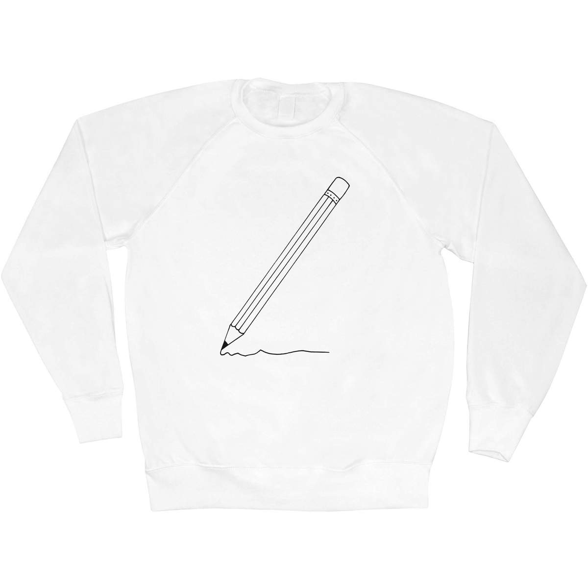 'Drawing Pencil' Adult Sweatshirt / Sweater / Jumper (SW034598)