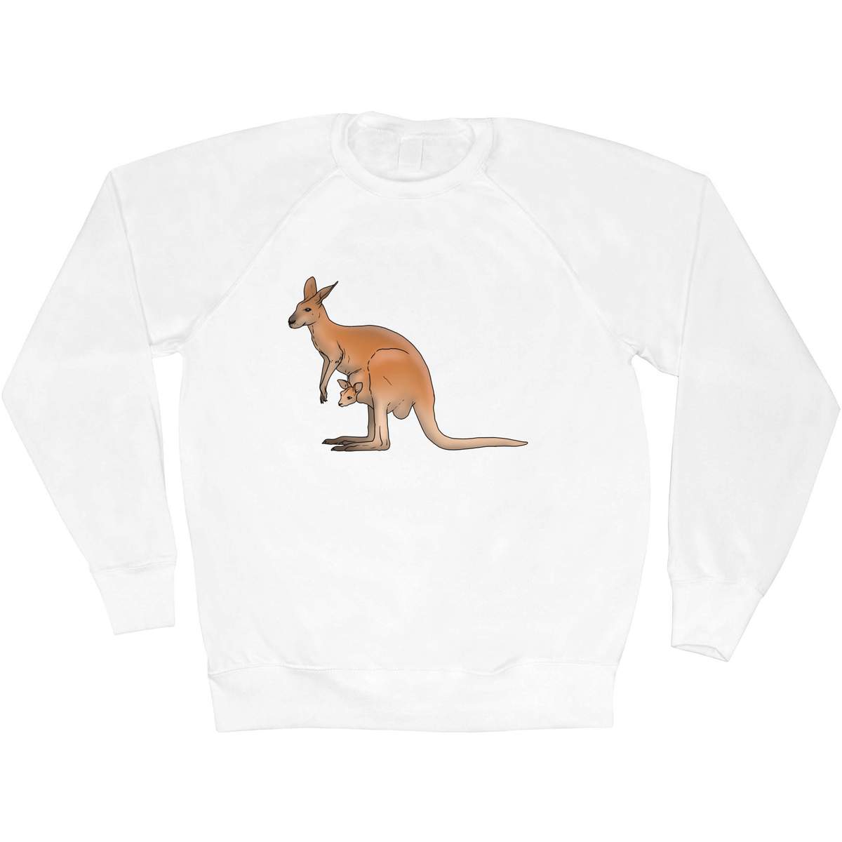 'Kangaroo & Joey' Adult Sweatshirt / Sweater / Jumper (SW035421)