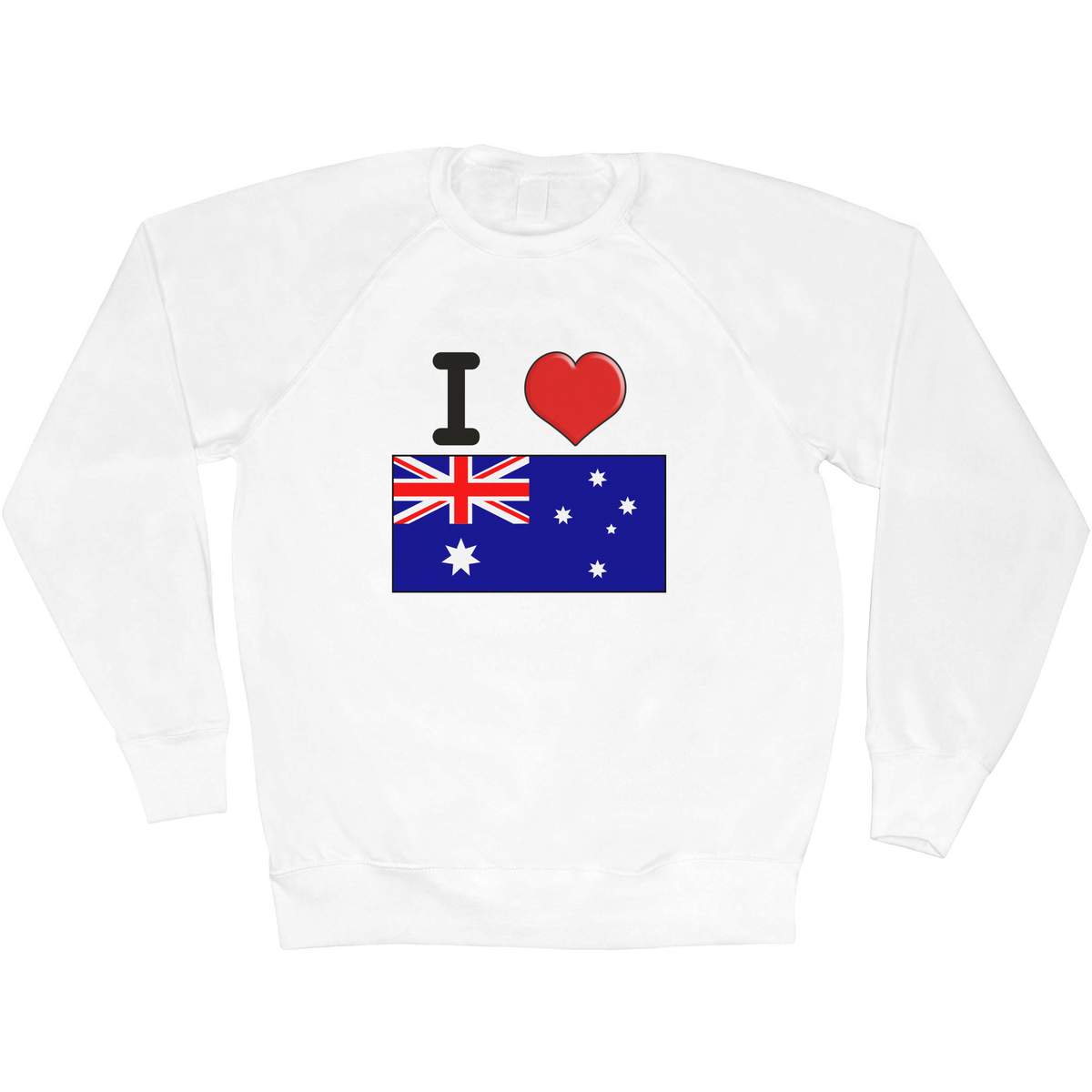 'I Love Australia' Adult Sweatshirt / Sweater / Jumper (SW032553)