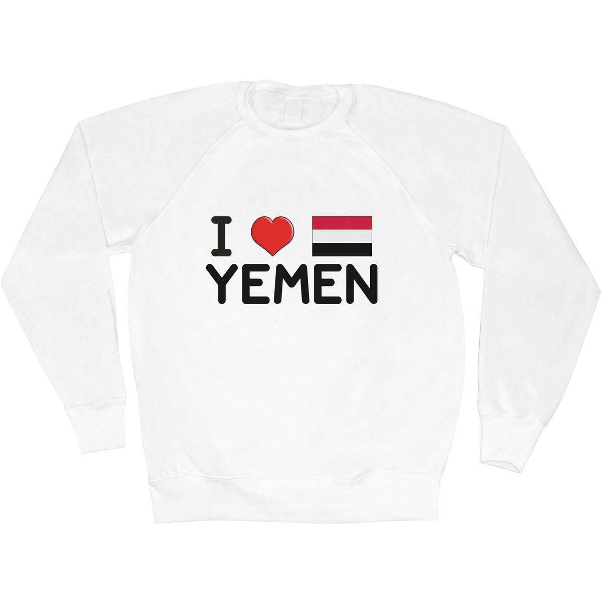 'I Love Yemen' Adult Sweatshirt / Sweater / Jumper (SW033702)