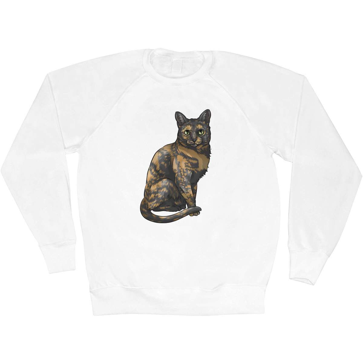 'Tortoiseshell Cat' Adult Sweatshirt / Sweater / Jumper (SW036853)