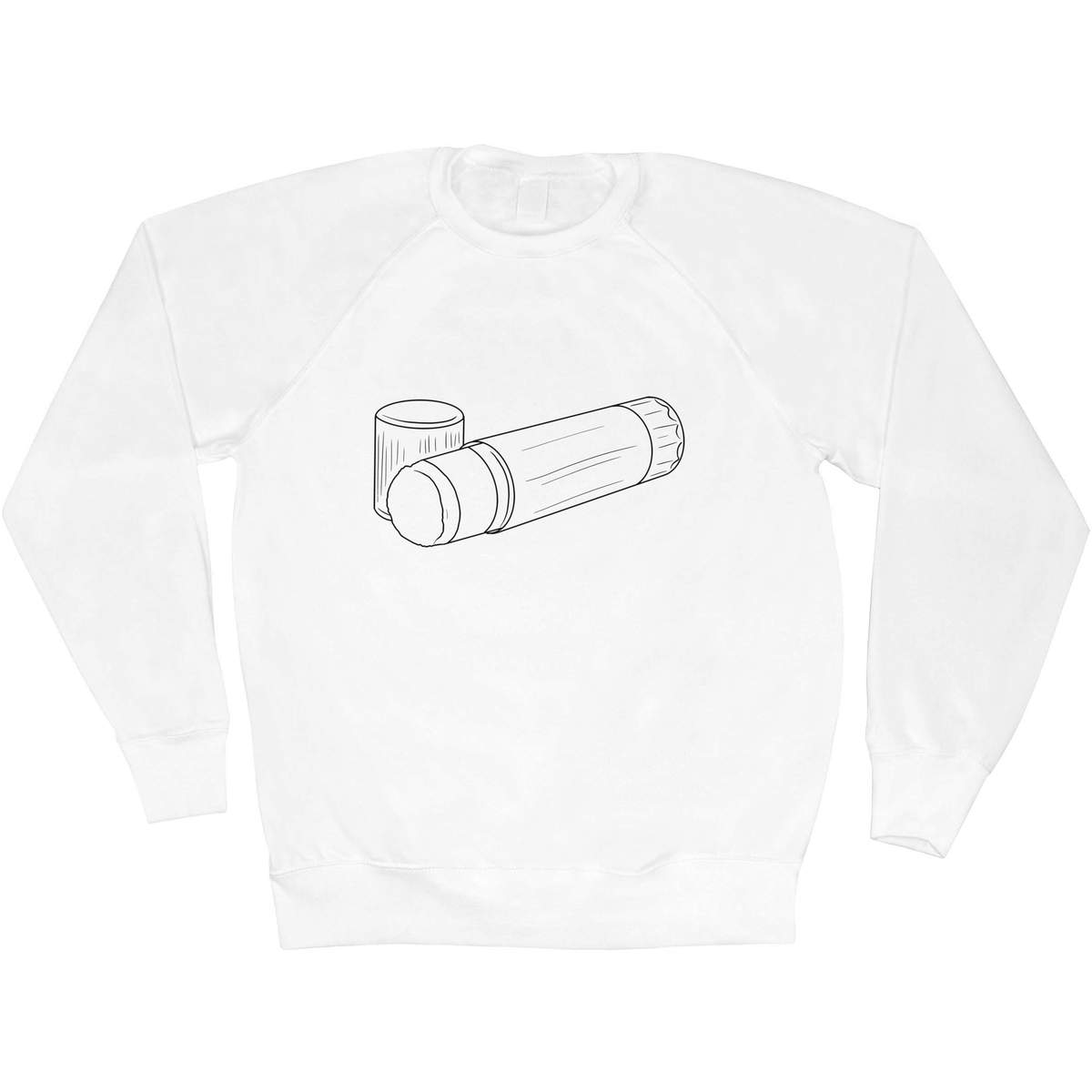 'Glue Stick' Adult Sweatshirt / Sweater / Jumper (SW037942)