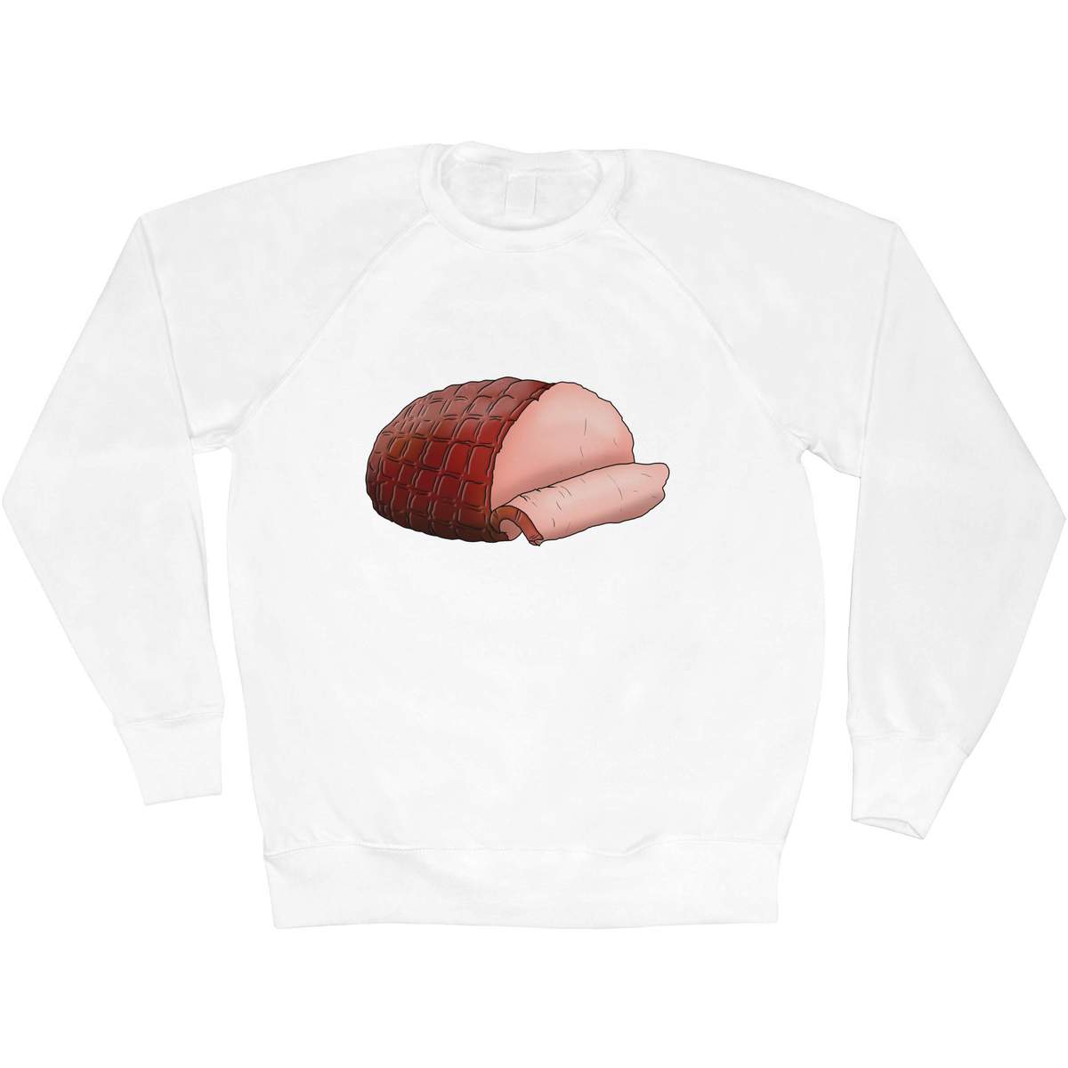 'Roasted Ham' Adult Sweatshirt / Sweater / Jumper (SW037958)