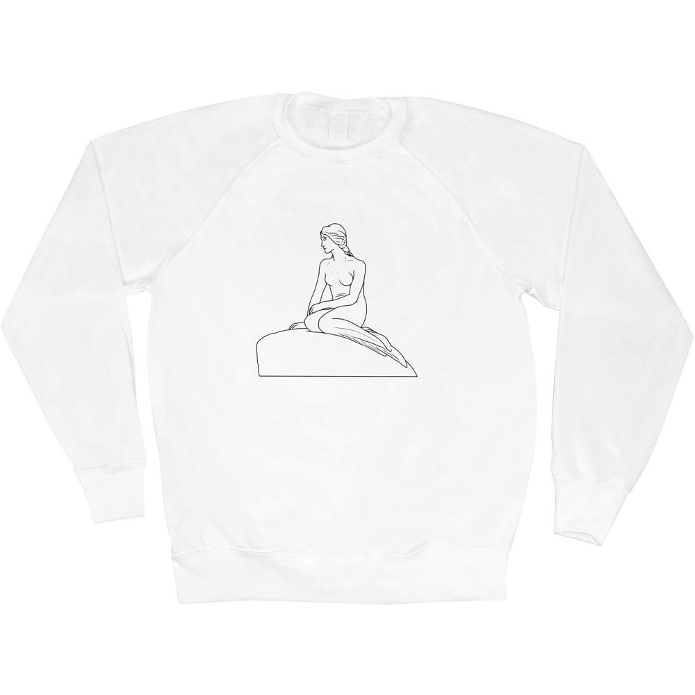 little mermaid sweatshirt adults