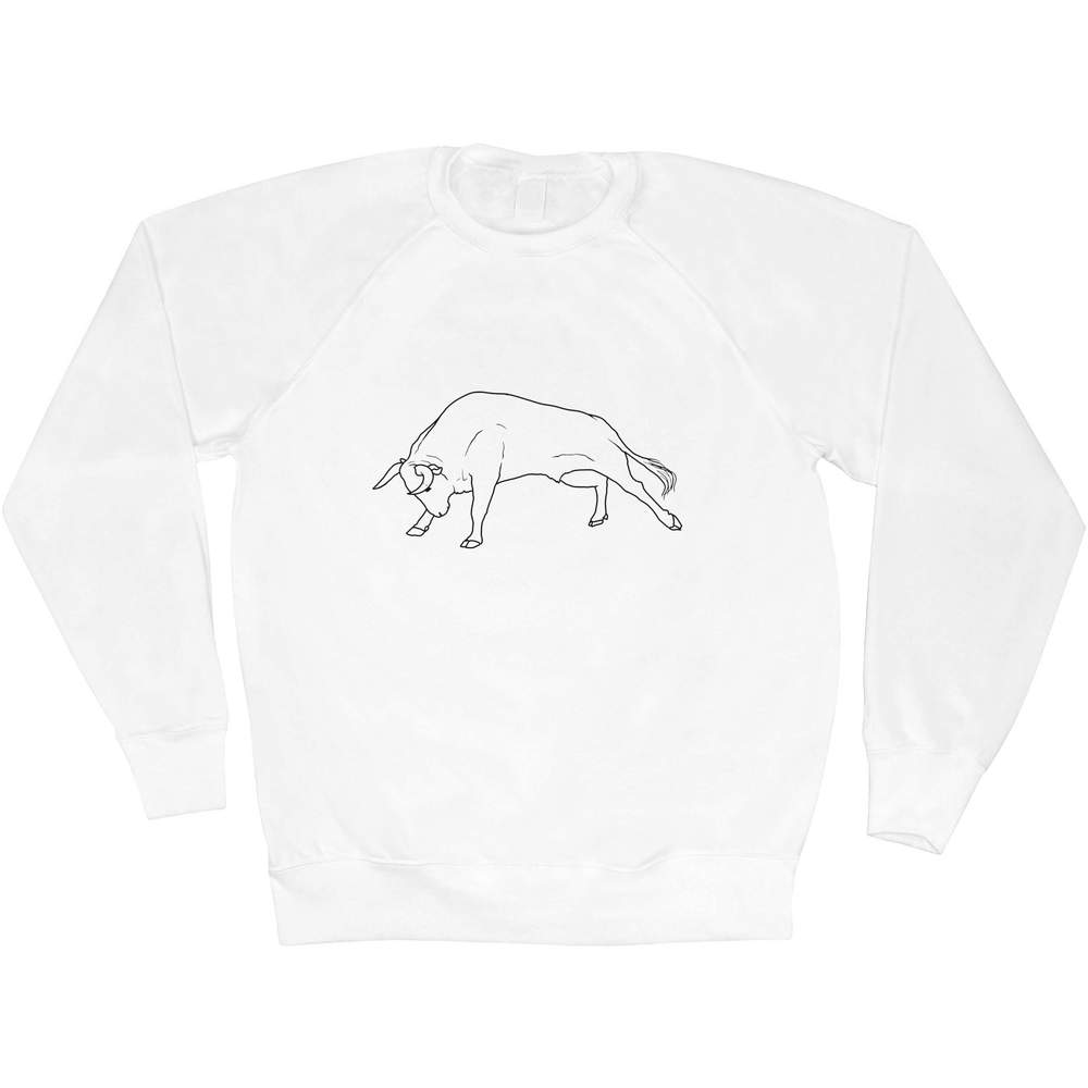 'Raging Bull' Adult Sweatshirt / Sweater / Jumper (SW046369)