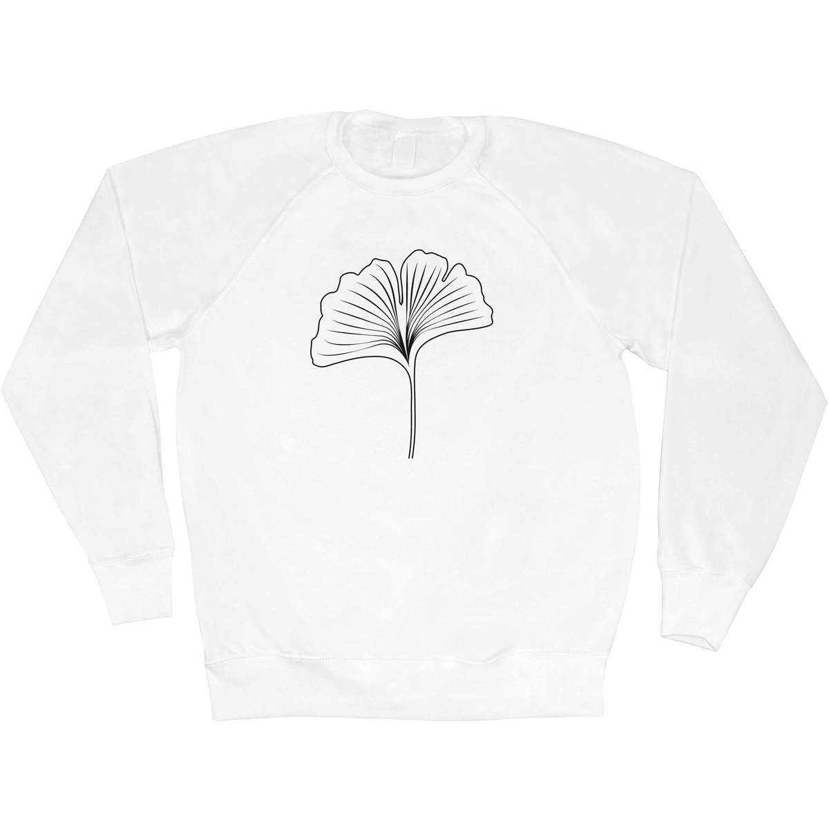 'Ginkgo Leaf' Adult Sweatshirt / Sweater / Jumper (SW046765)