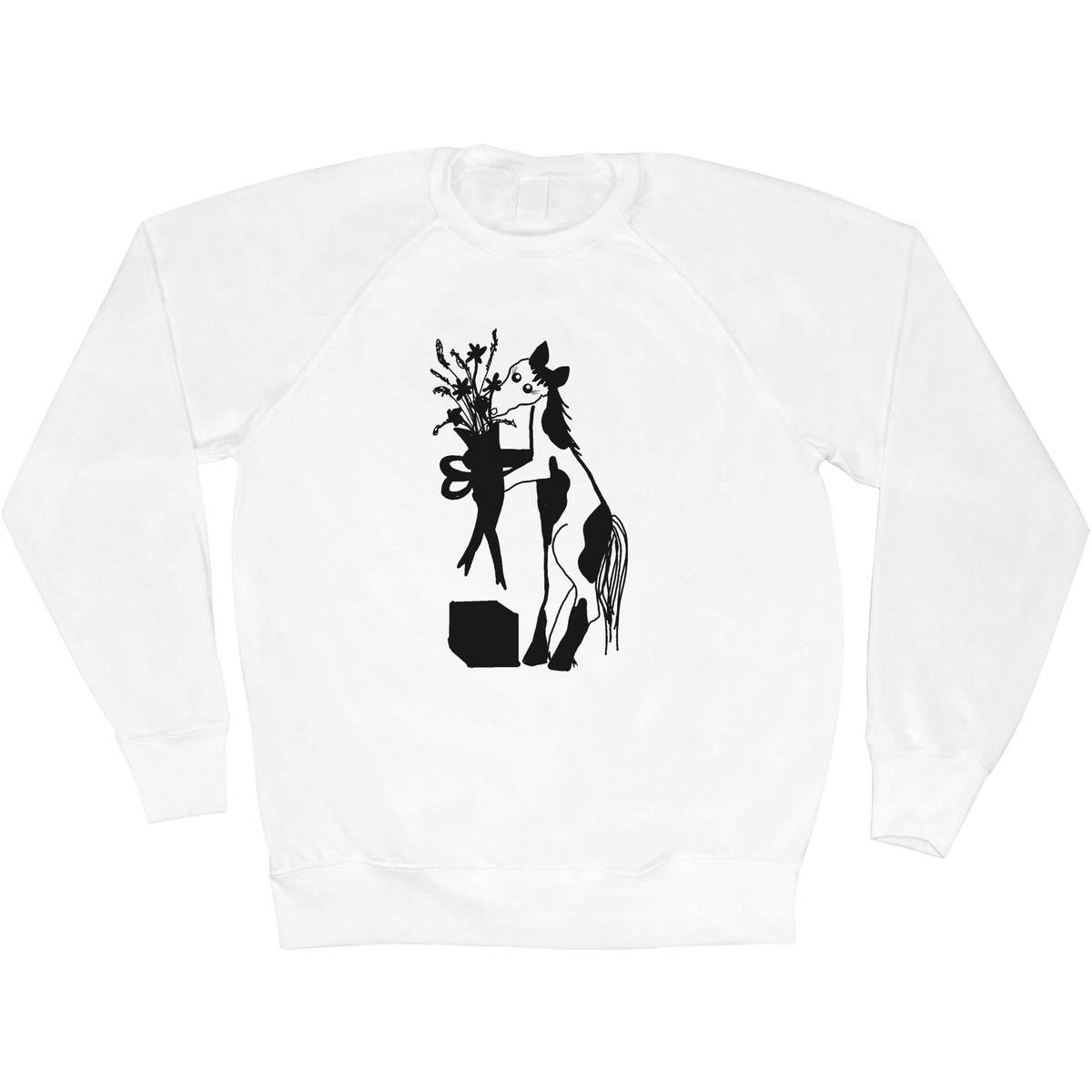 'Horse With Birthday Gifts' Adult Sweatshirt / Sweater / Jumper (SW046842)