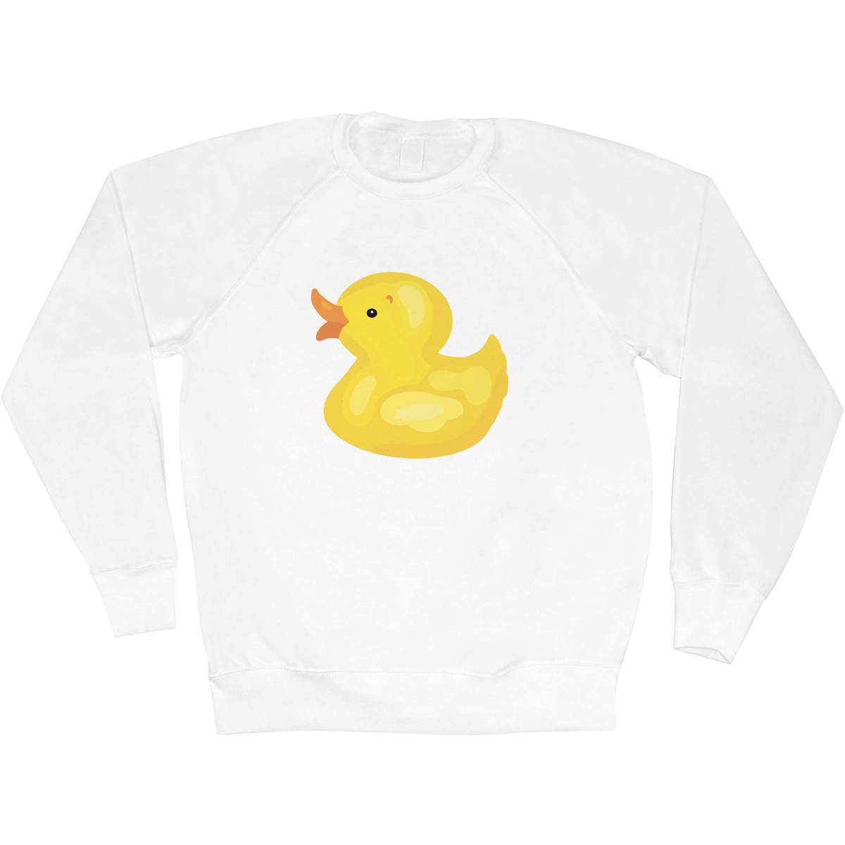 'Bath Toy Duck' Adult Sweatshirt / Sweater / Jumper (SW048563)