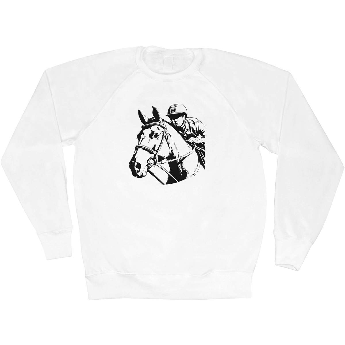'Horse Rider' Adult Sweatshirt / Sweater / Jumper (SW048927)