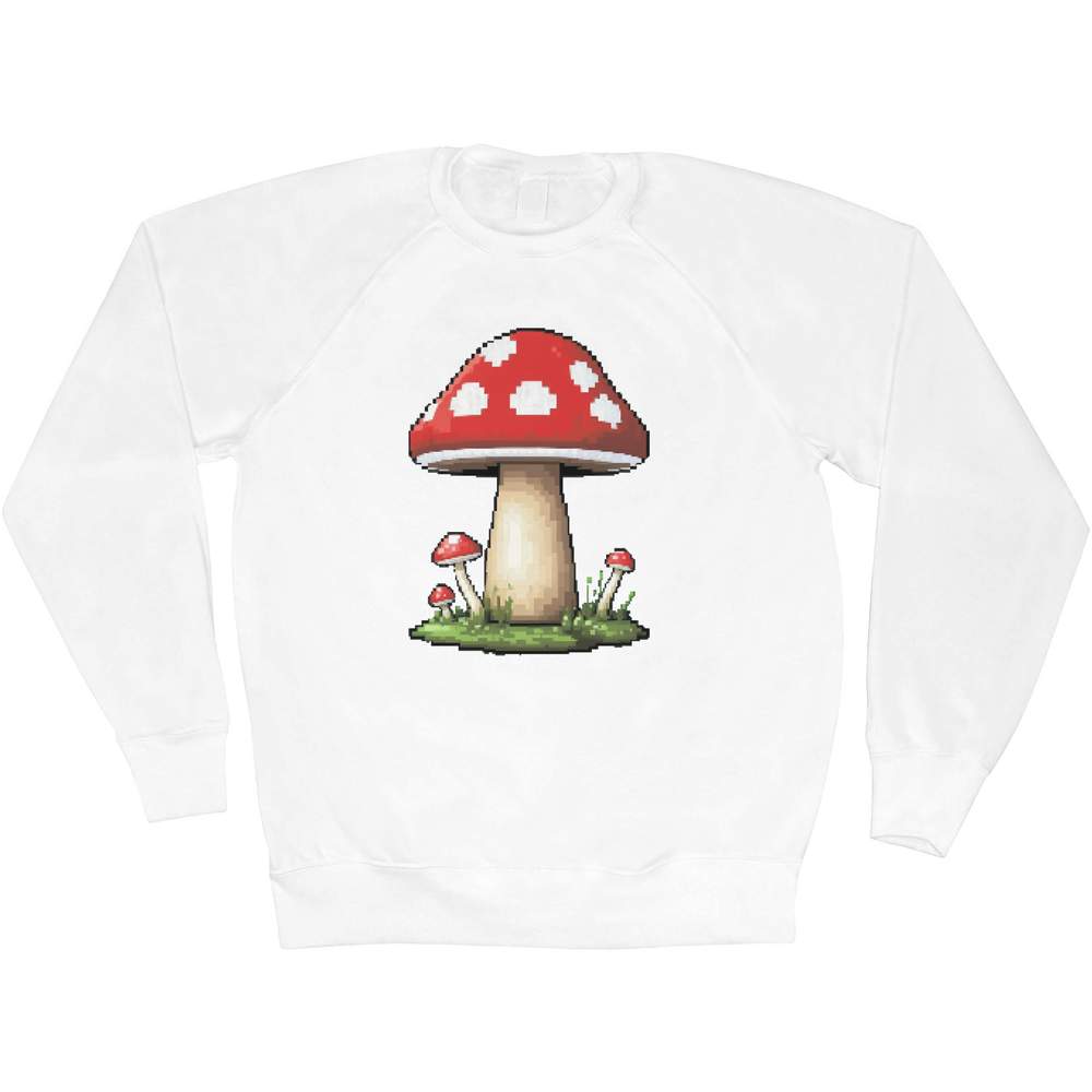 'Toadstool Cap' Adult Sweatshirt / Sweater / Jumper (SW049720)