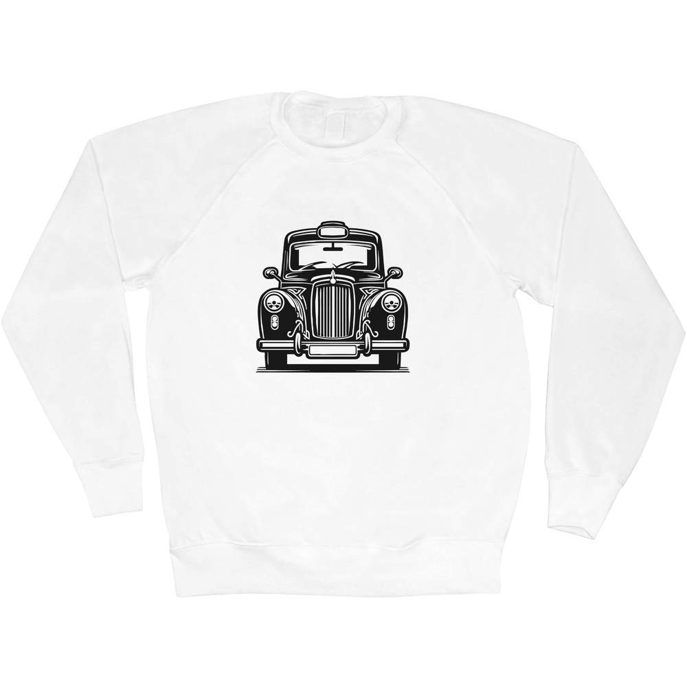 'Black Cab Taxi' Adult Sweatshirt / Sweater / Jumper (SW049895)