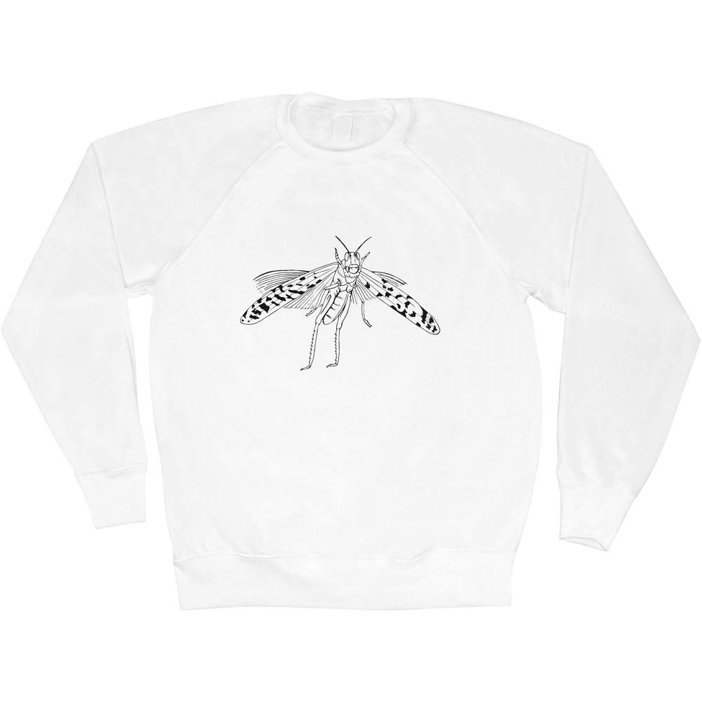 'Flying Locust' Adult Sweatshirt / Sweater / Jumper (SW050183)