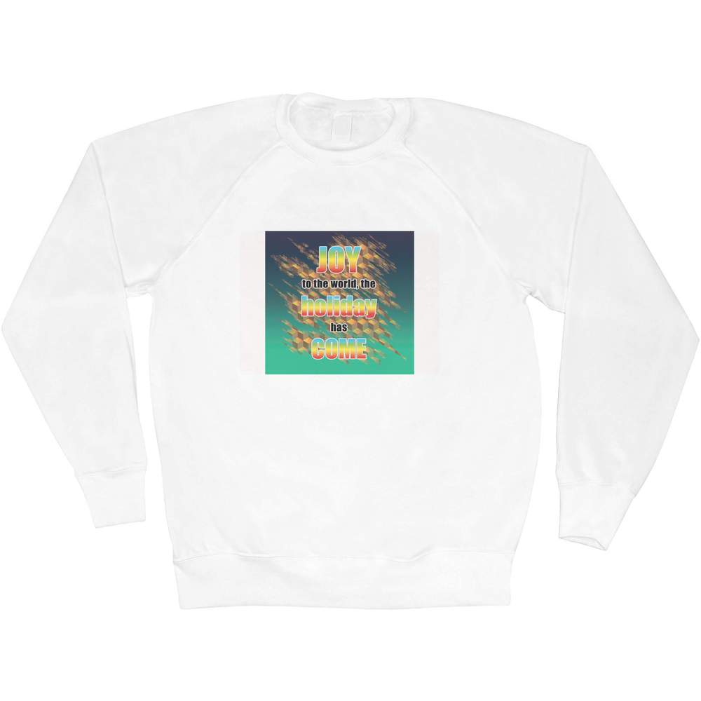 'Holiday Joy Brightens the World' Adult Sweatshirt / Sweater / Jumper (SW050944)