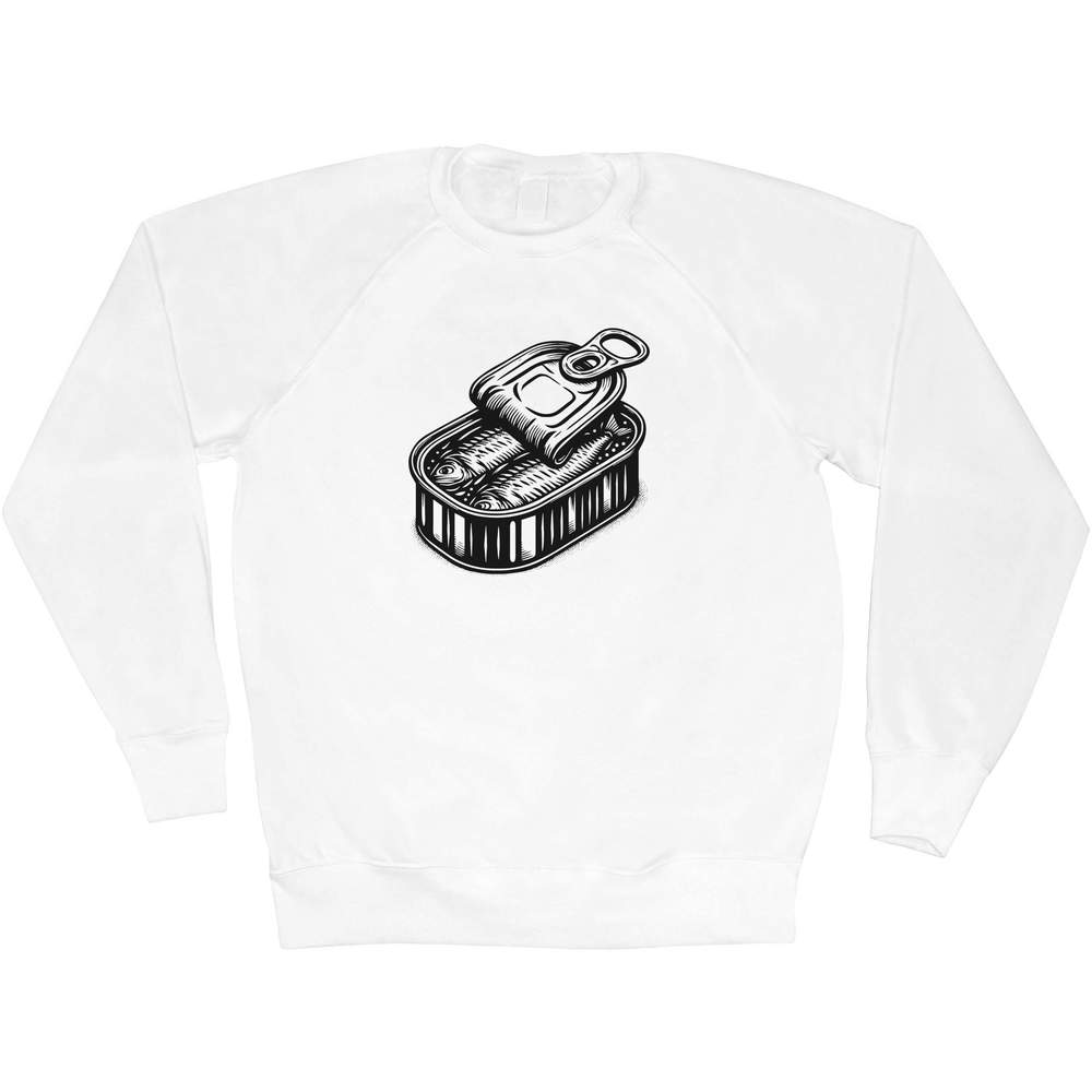 'Can Of Sardines' Adult Sweatshirt / Sweater / Jumper (SW051071)