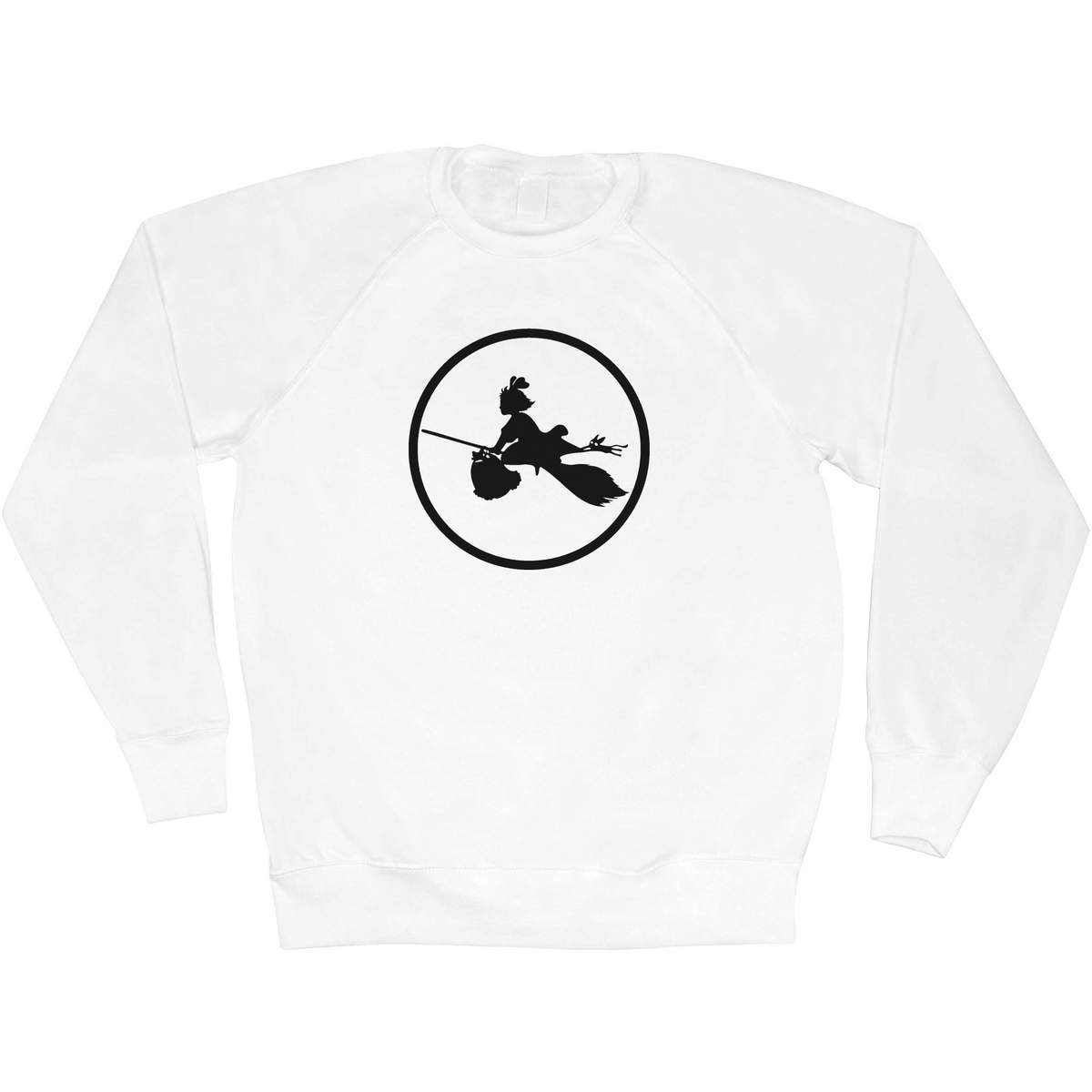 'Anime Witch Silhouette' Adult Sweatshirt / Sweater / Jumper (SW051171)