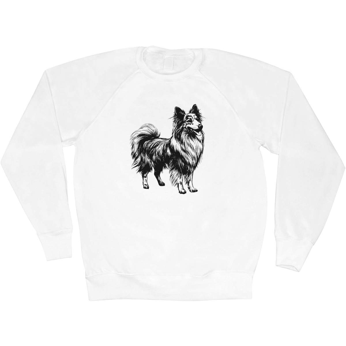 'Shetland Sheepdog Standing' Adult Sweatshirt / Sweater / Jumper (SW051805)