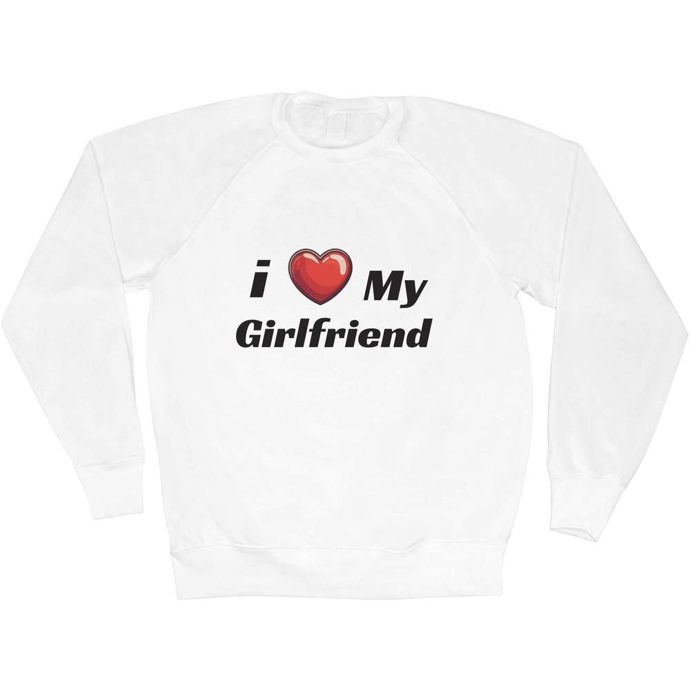 'I Love My Girlfriend' Adult Sweatshirt / Sweater / Jumper (SW052299)