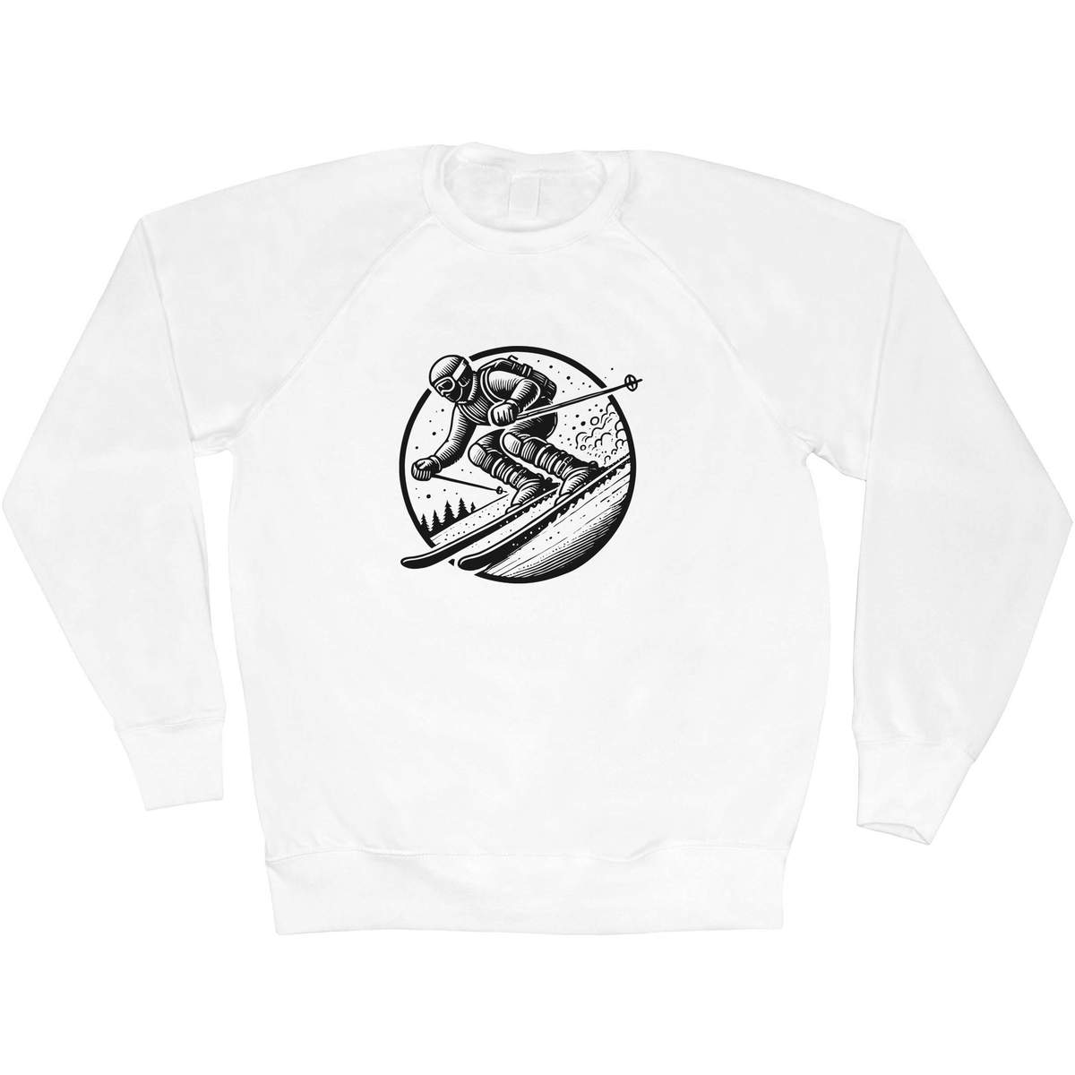 'Downhill Skier' Adult Sweatshirt / Sweater / Jumper (SW052624)