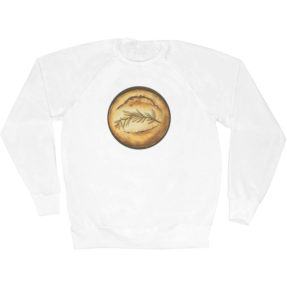 Small 'Artisan Sourdough Loaf of Bread ' Adult Sweatshirt / Sweater / Jumper (SW00163481)