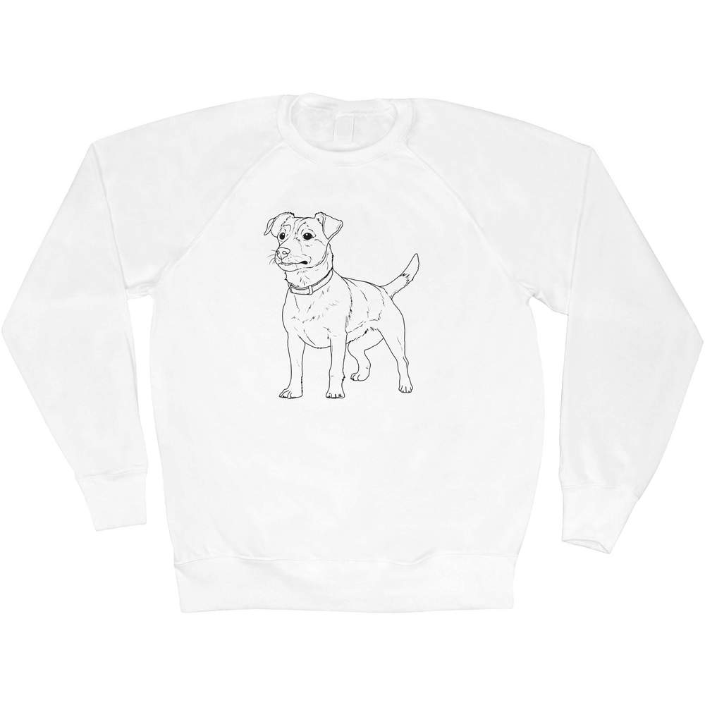 'Jack Russell Terrier' Adult Sweatshirt / Sweater / Jumper (SW053581)