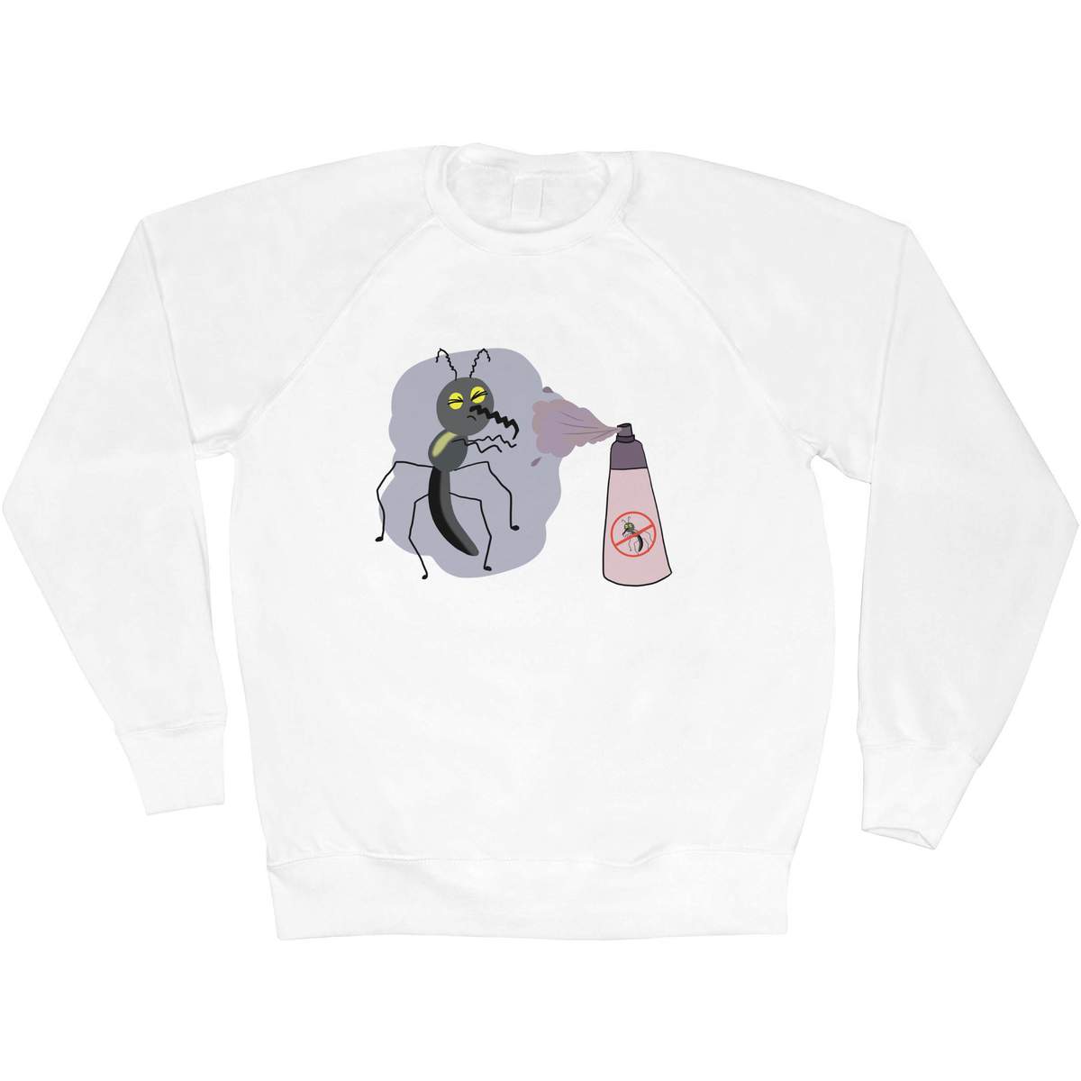 'Bug With Spray' Adult Sweatshirt / Sweater / Jumper (SW053732)