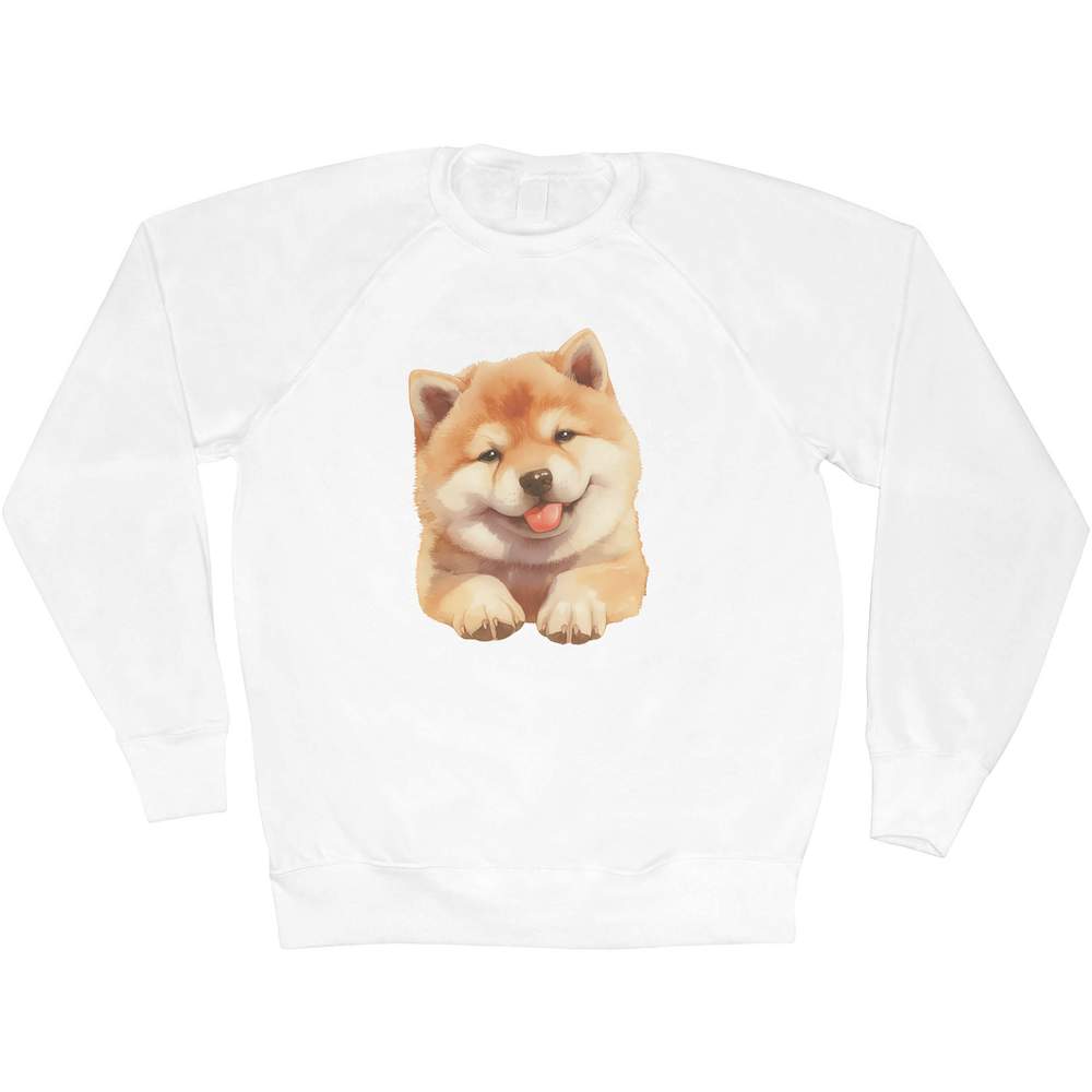 'Cute Akita Dog ' Adult Sweatshirt / Sweater / Jumper (SW053951)