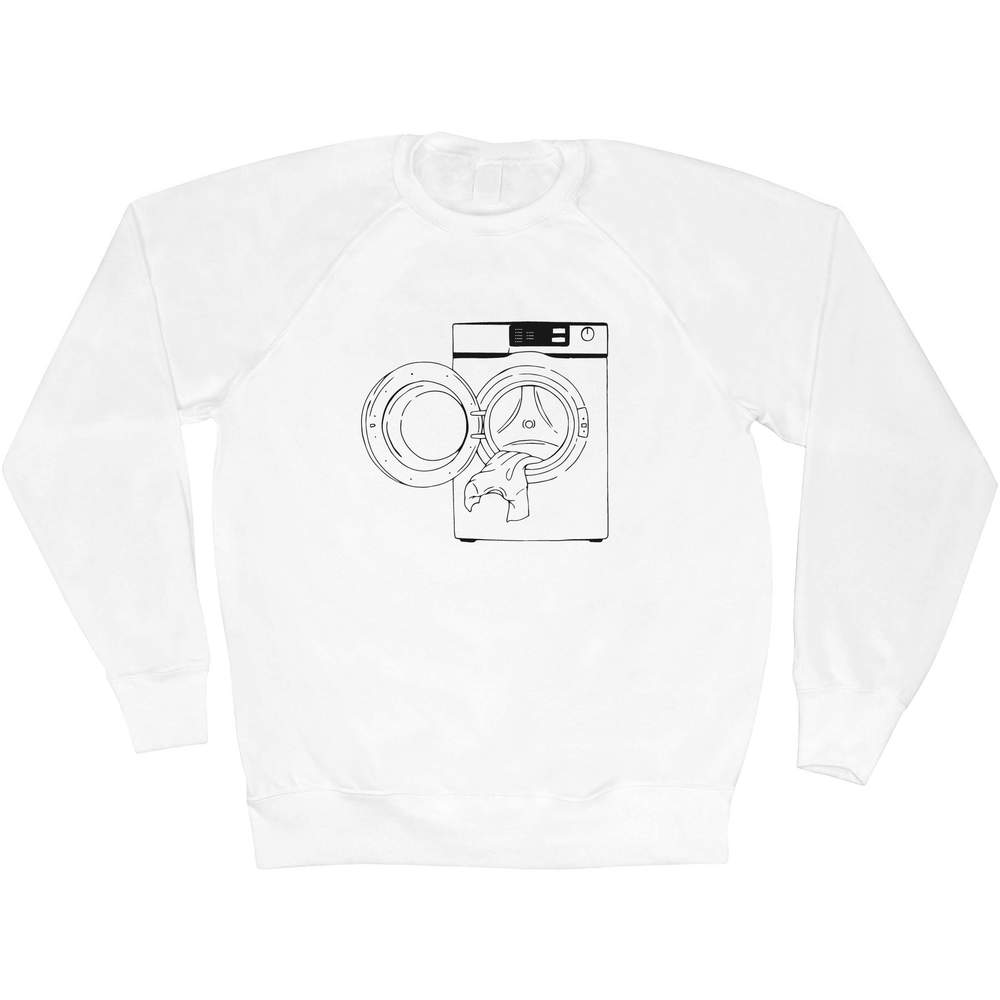 'Open Washing Machine' Adult Sweatshirt / Sweater / Jumper (SW054056)