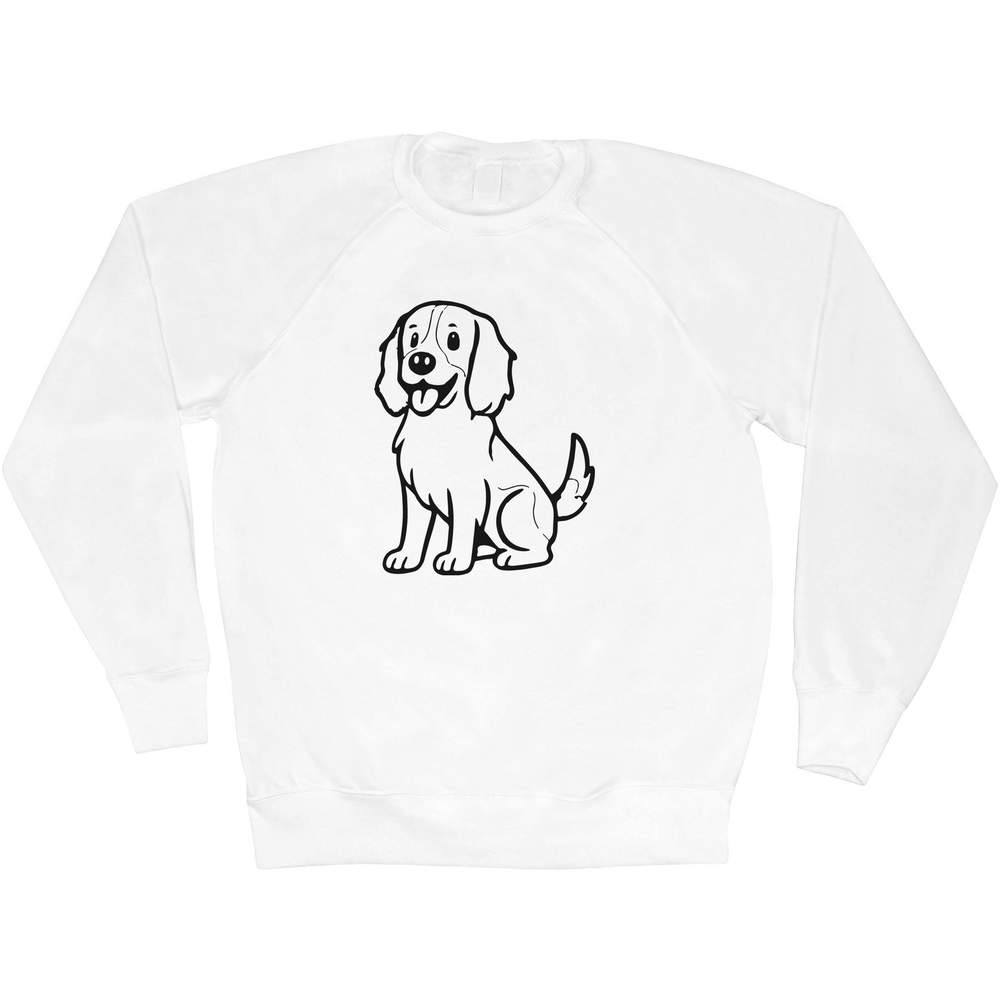 Small 'English Springer Spaniel' Adult Sweatshirt / Sweater / Jumper (SW00169137)