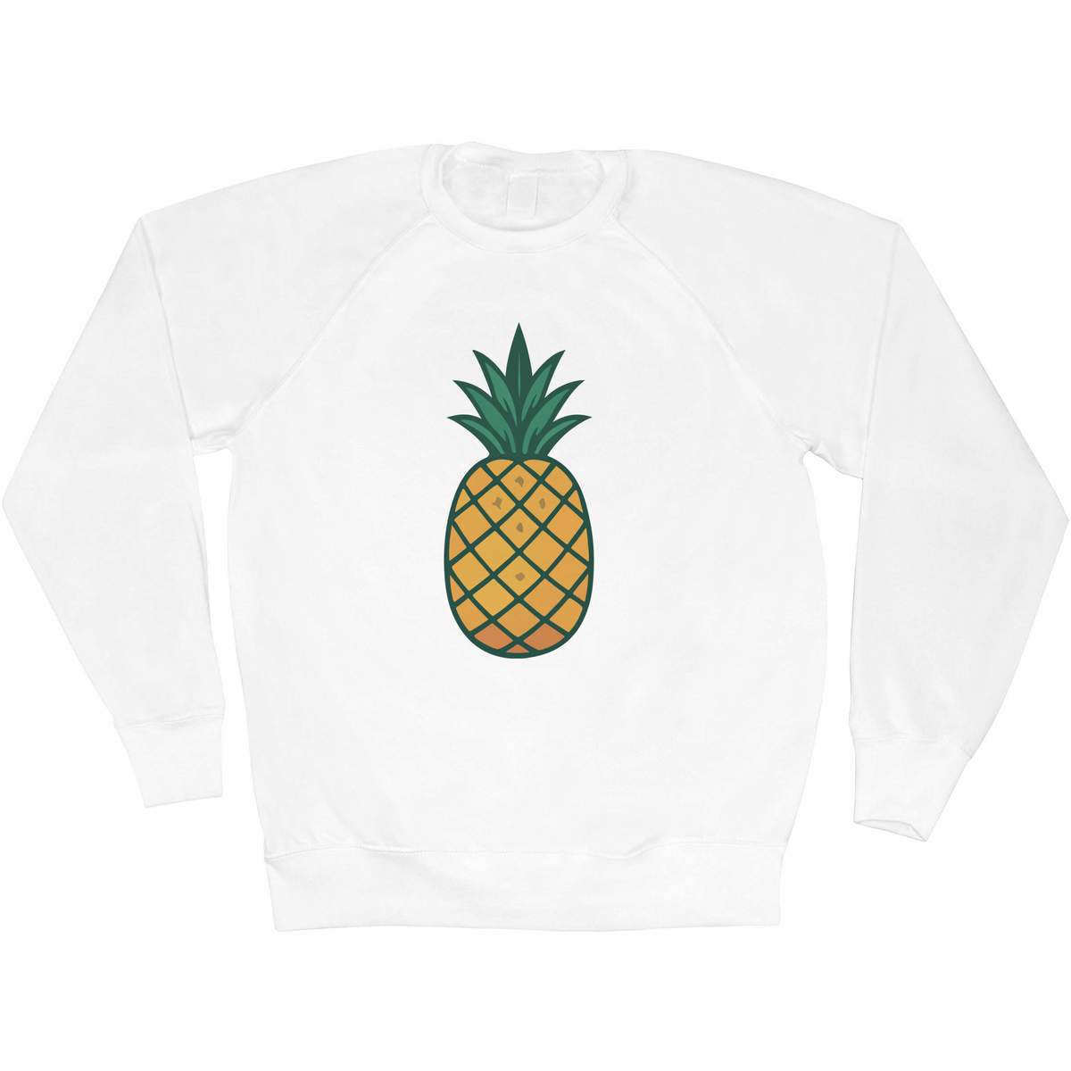 'Whole Pineapple' Adult Sweatshirt / Sweater / Jumper (SW055687)