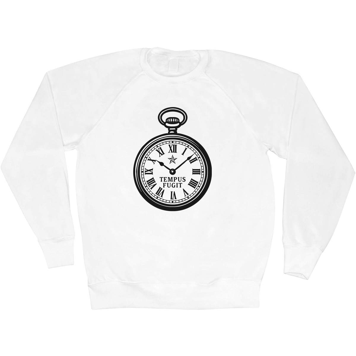 'Pocket Watch' Adult Sweatshirt / Sweater / Jumper (SW057347)