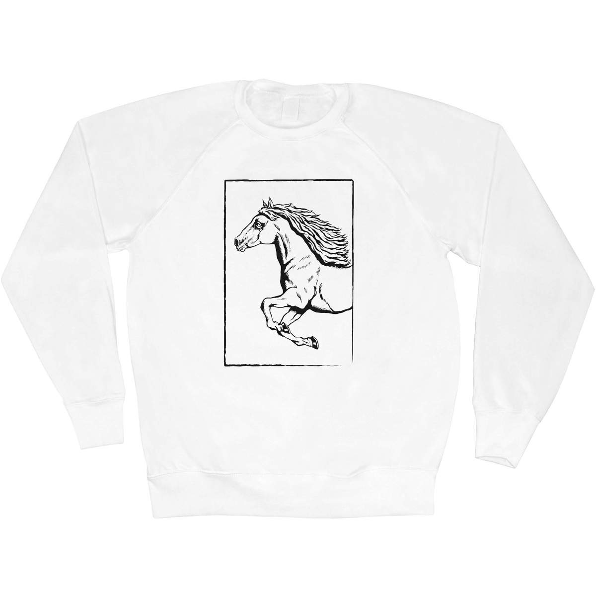 'Horse' Adult Sweatshirt / Sweater / Jumper (SW061928)