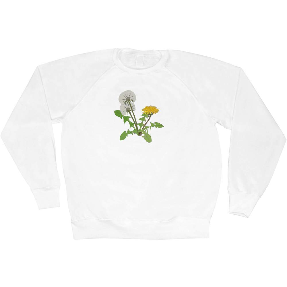Extra Large 'Dandelion Plant' Adult Sweatshirt / Sweater / Jumper (SW00062864)