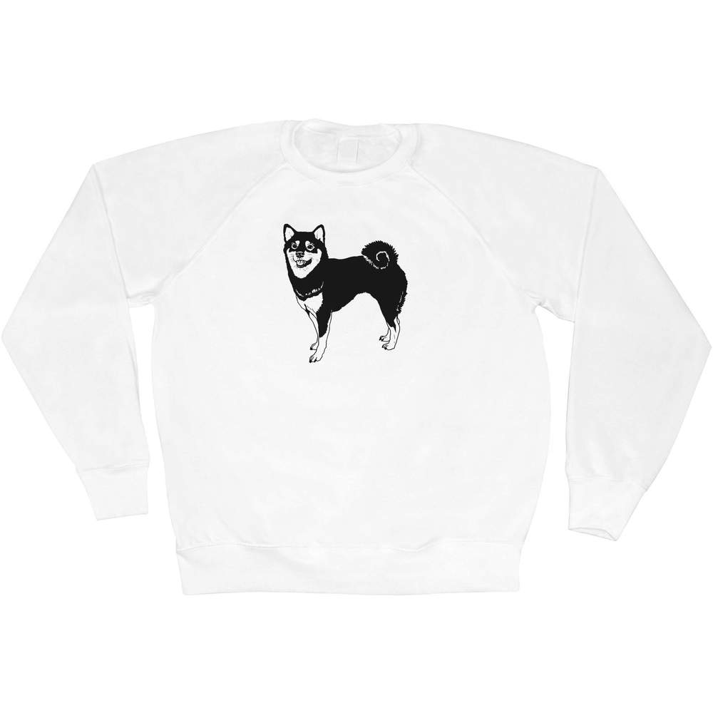 Extra Large 'Shiba Inu' Adult Sweatshirt / Sweater / Jumper (SW00085809)