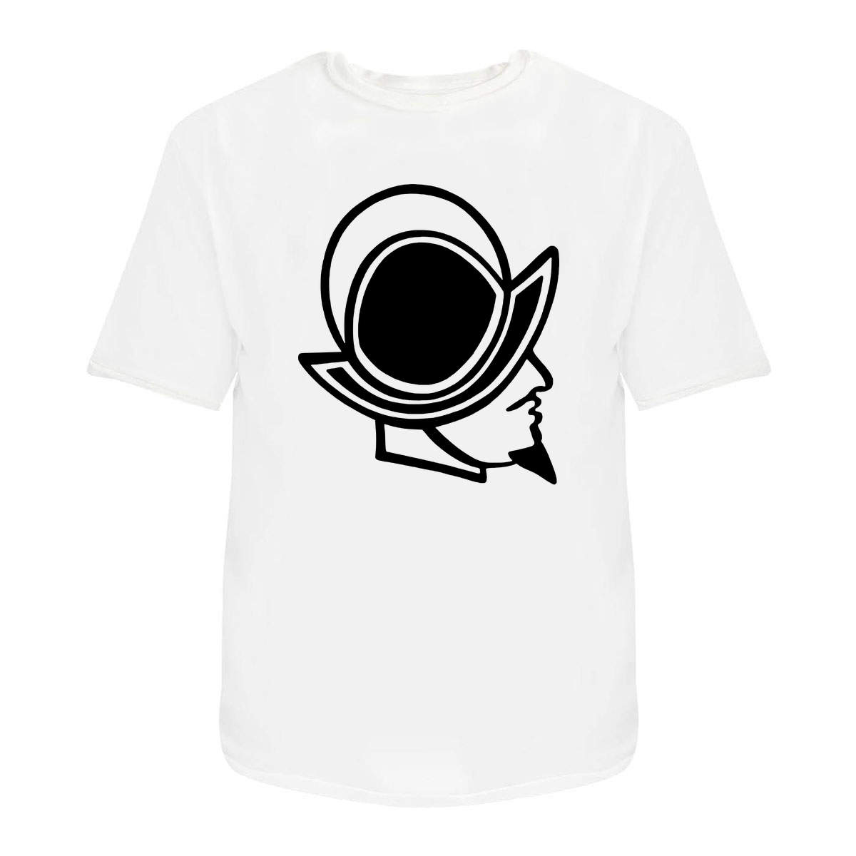 'Conquistador' Unisex T-Shirt -  100 % Cotton, White, M (TA00044938)