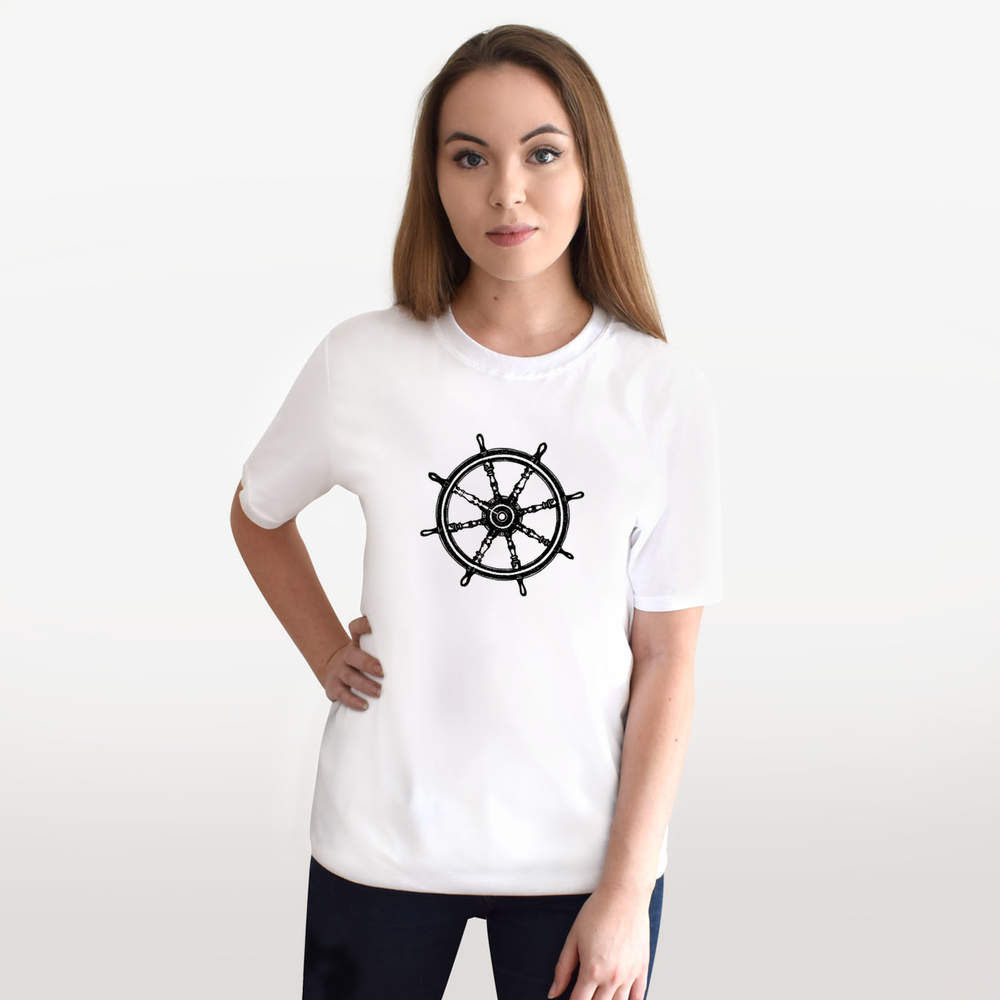 T-shirt unisexe « remise Boat Wheel » - 100 % coton (S-XXL) (TA011561)