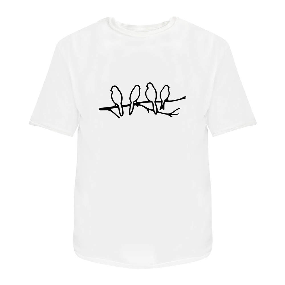 'Birds On A Branch' Unisex T-Shirt - 100% Cotton (S-XXL) (TA021138) - Picture 11 of 15