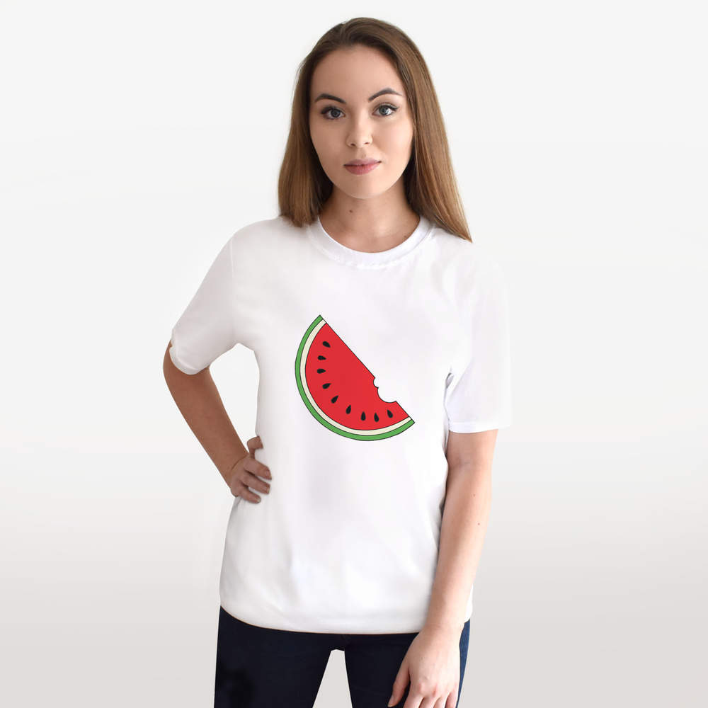 'Watermelon Slice' Unisex T-Shirt - 100% Cotton (S-XXL) (TA023859) - Picture 12 of 15