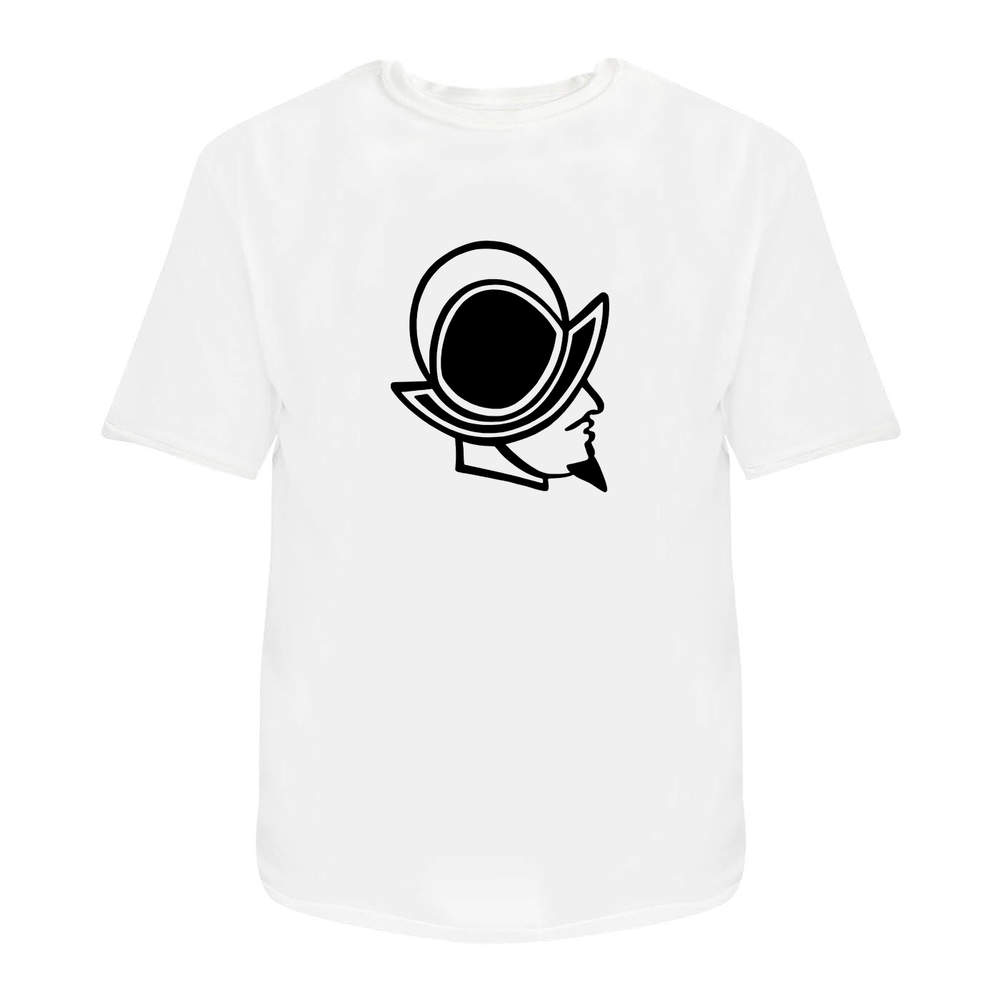 'Conquistador' Unisex T-Shirt - 100 % Cotton, White, S (TA00044937)