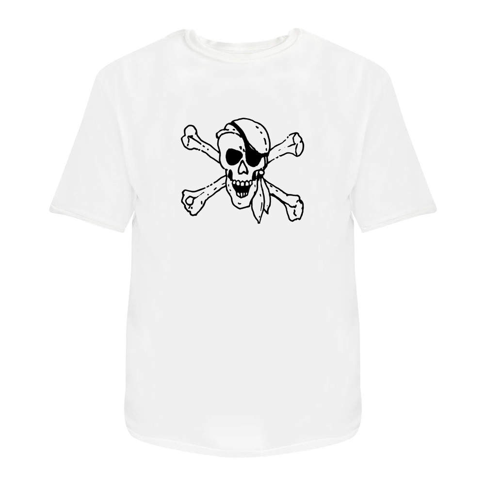 Camiseta Unisex 'Skull & Crossbones' - 100% Algodón (S-XXL) (TA020802) - Imagen 11 de 15