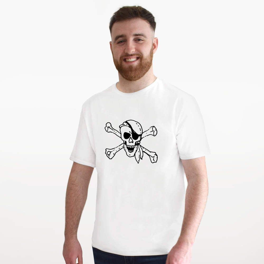 Camiseta Unisex 'Skull & Crossbones' - 100% Algodón (S-XXL) (TA020802) - Imagen 13 de 15