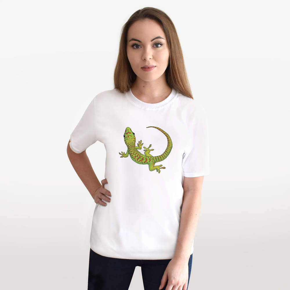 'Day Gecko' Unisex T-Shirt - 100% Cotton (S-XXL) (TA029190) - Picture 12 of 15