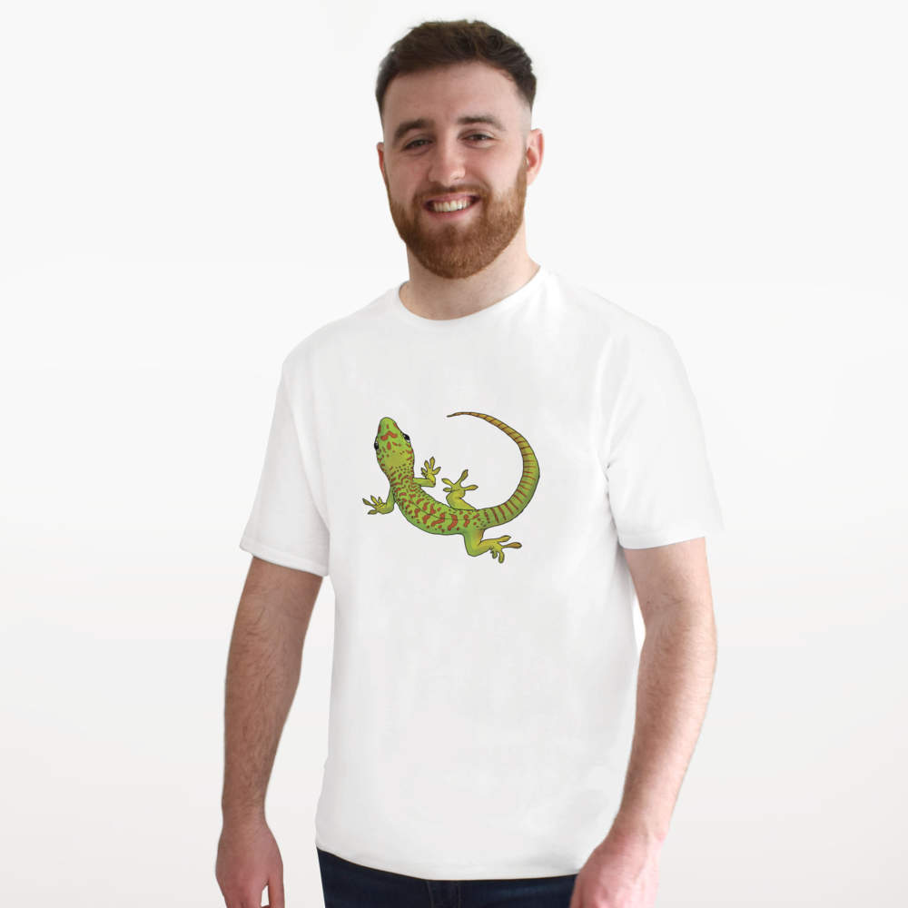 'Day Gecko' Unisex T-Shirt - 100% Cotton (S-XXL) (TA029190) - Picture 13 of 15