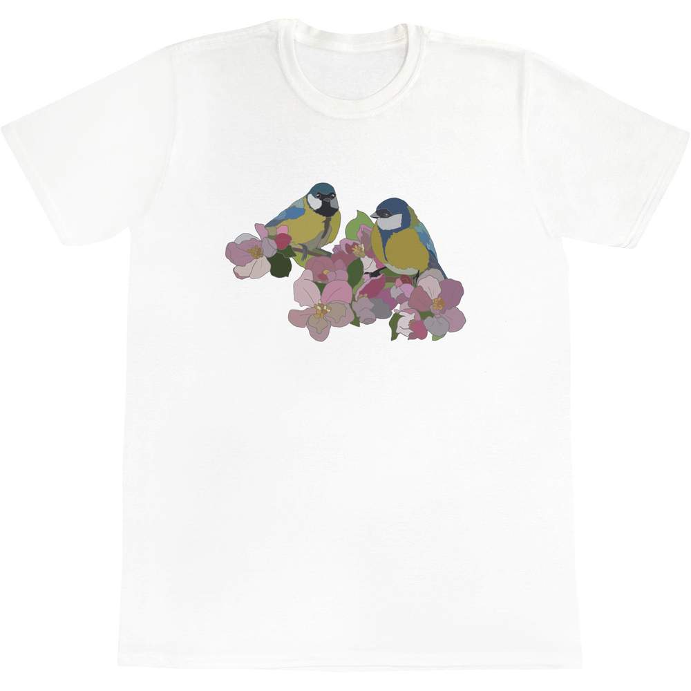 Vögel & Blumen' Baumwoll-T-Shirts für Herren / Damen (TA029874) | eBay
