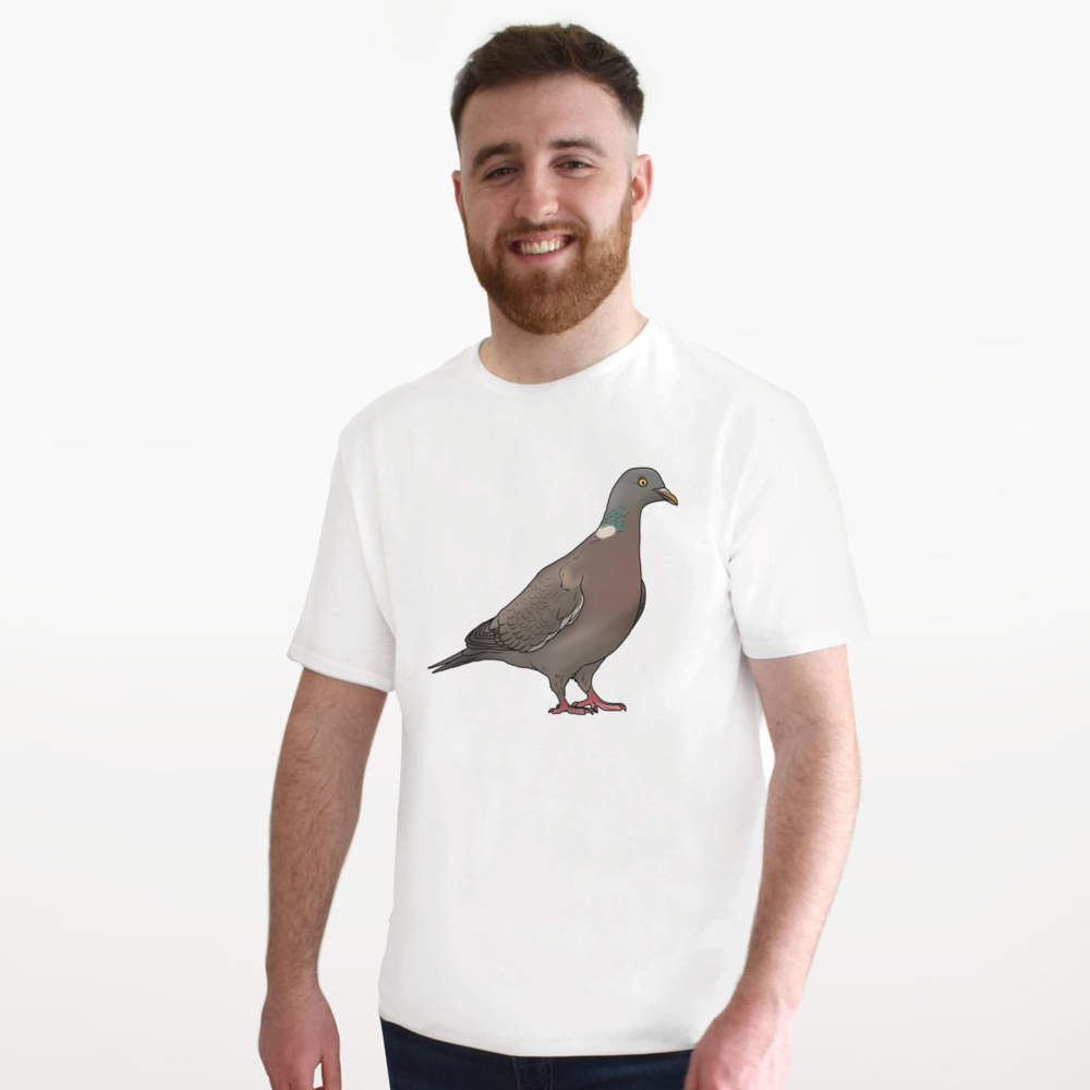 'Wood Pigeon' Unisex T-Shirt - 100% Cotton (S-XXL) (TA038935) - Picture 13 of 15